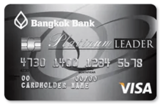 บัตรเครดิต Bangkok Bank Platinum Leader Card
